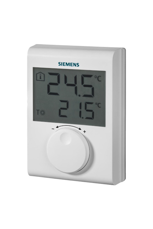 RDH100 Termostato Siemens ambiente digital para calor o frio
